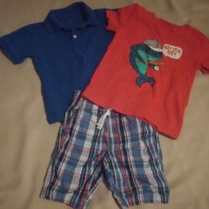 Boys short set